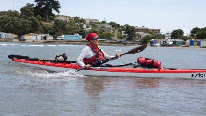 Woman Kayaks Around New Zealand's South Island