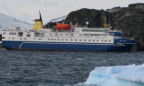 Antarctic Cruise Ship
