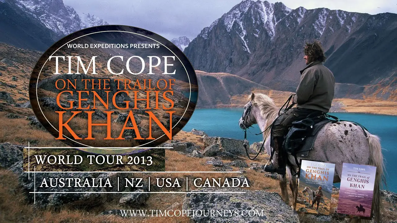 Tim Cope Book Release and World Tour On the Trail of Genghis Khan
