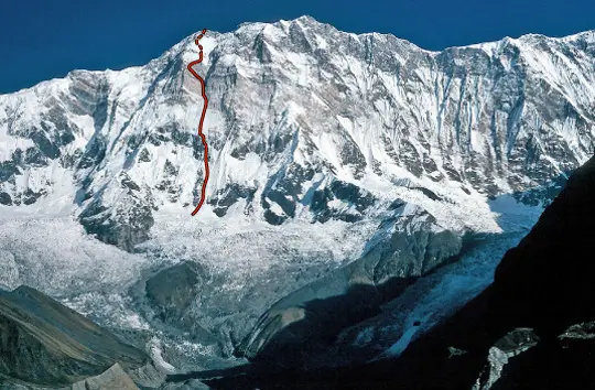 Climbing the South Face of Annapurna