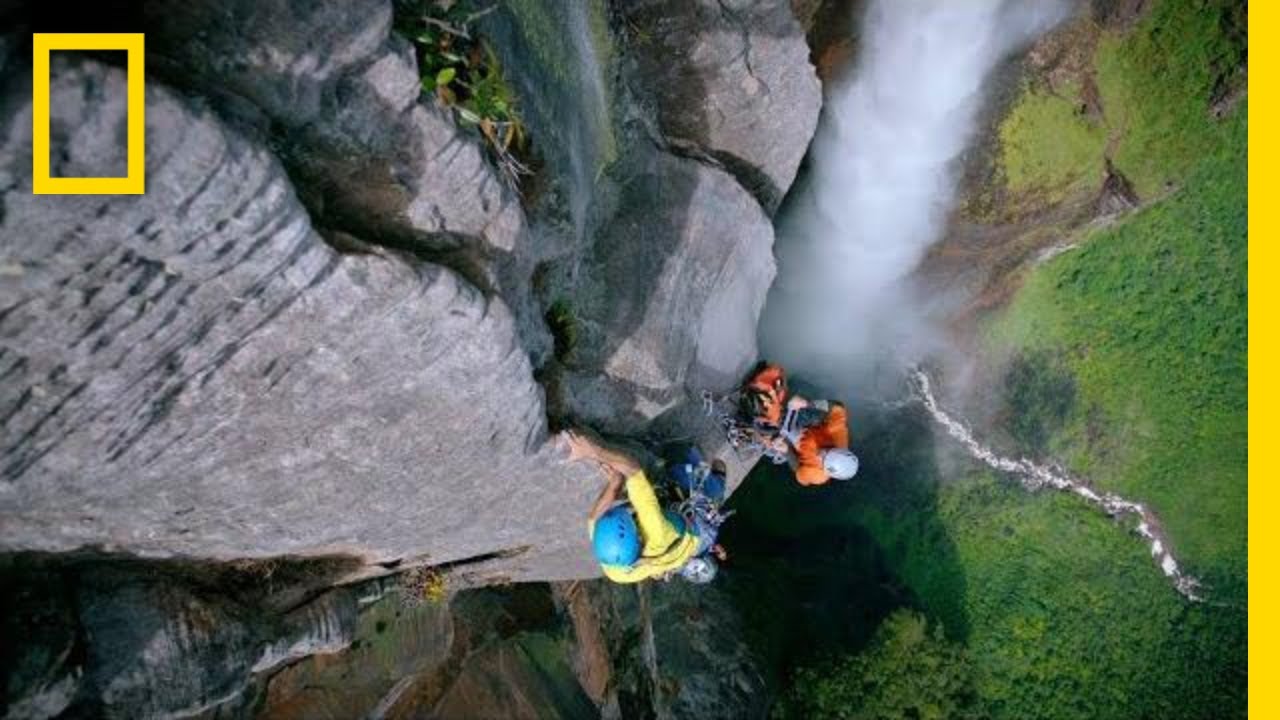 Rock Climbing Angel Falls in Venezuela