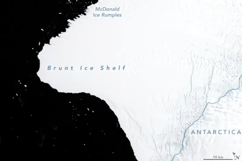 brunt ice shelf antarctica