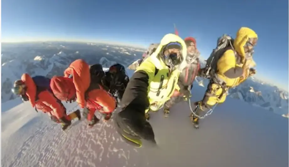 sherpas on K2